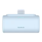 Baseus Compact gyorstöltő powerbank 5000 mAh, 20W iPhone csatlakozóval, kék