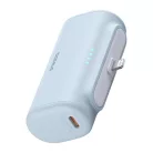 Baseus Compact gyorstöltő powerbank 5000 mAh, 20W iPhone csatlakozóval, kék