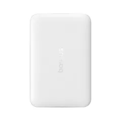   Baseus EnerFill FM11 Magnetic vezeték nélküli gyorstöltő powerbank 10000 mAh, 22.5W, fehér + 60W USB Type-C, 30cm kábel