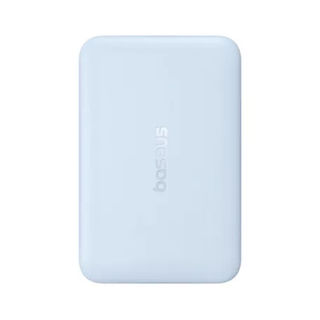 Baseus EnerFill FM11 Magnetic vezeték nélküli gyorstöltő powerbank 10000 mAh, 22.5W, kék + 60W USB Type-C, 30cm kábel