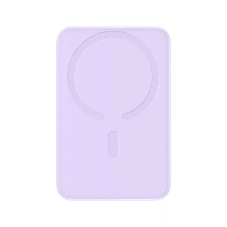 Baseus EnerFill FM11 Magnetic vezeték nélküli gyorstöltő powerbank 10000 mAh, 22.5W, lila + USB Type-C, 30cm kábel