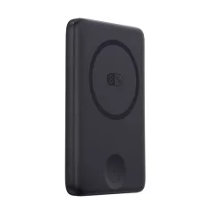   Baseus EnerFill FT11 vezeték nélküli powerbank iPhone & Apple Watch 10000 mAh, 27W, fekete + 60W USB Type-C, 30cm kábel