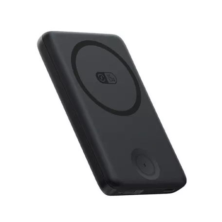 Baseus EnerFill FT11 vezeték nélküli powerbank iPhone & Apple Watch 10000 mAh, 27W, fekete + 60W USB Type-C, 30cm kábel