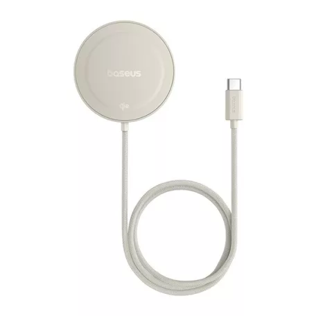 Baseus Simple Mini4 Magnetic vezeték nélküli töltő 15W, arany