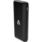 AVAX PB203 Vitality+ 20.000mAh Powerbank (PD 70W + QC 18W, Gyorstöltő, 2×USB-C + USB-A), fekete