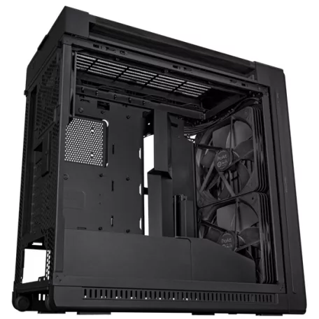 Asus ProArt PA602 Wood Metal E-ATX - midi számítógépház - Fekete