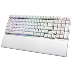   ASUS ROG Strix Scope II 96 RX vezeték nélküli billentyűzet - UK layout - Fehér /ROG RX/
