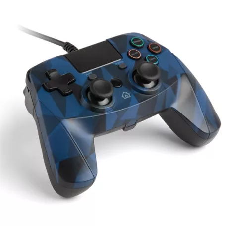 Snakebyte PS4 GamePad 4 S - vezetékes kontroller - kék terepmintás