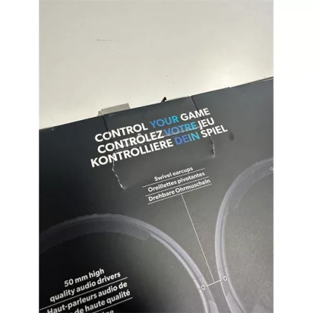 Snakebyte PS5 HeadSet Base 5 fejhallgató - fekete - Bontott termék