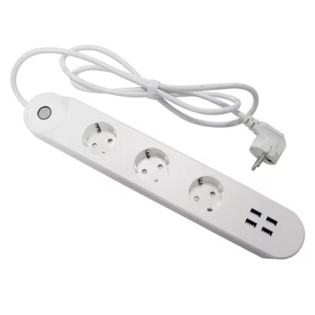 Denver SHP-300U okos hálózati hosszabbító és 4db USB töltő