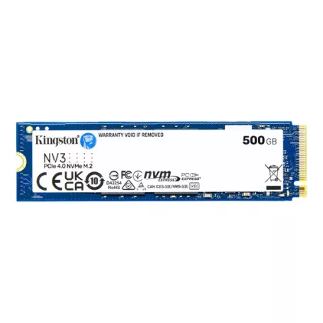 Kingston 500GB NV3 M.2 2280 NVMe PCIe 4.0