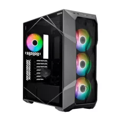   Cooler Master TD500 MAX + ML360 Atmos MAX + GX II Gold 850W ATX3.0 MAX - TD500V2-MGNN85-SL0 - Fekete