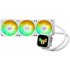   ASUS TUF GAMING LC III 360 - ARGB White Edition - Vízhűtés - Fehér