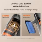 UWANT V600 vezeték nélküli kézi porszívó - szürke