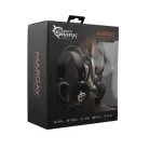 White Shark MARGAY GH-1947 gamer headset mikrofonnal - Fekete