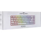 White Shark GK-2201W-HU RONIN vezetékes membrán gamer billentyűzet - fehér - HU