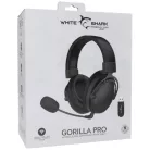 White Shark WGH-2443B GORILLA vezeték nélküli gamer fejhallgató mikrofonnal - fekete