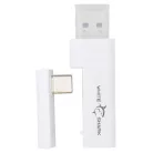 White Shark WGH-2444W FIRECREST vezeték nélküli gamer fejhallgató mikrofonnal - fehér