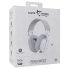 White Shark WGH-2444W FIRECREST vezeték nélküli gamer fejhallgató mikrofonnal - fehér