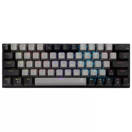 White Shark GK-002711V2-G-B/R-US WAKIZASHI-2 vezetékes mechanikus gamer billentyűzet - fekete - US