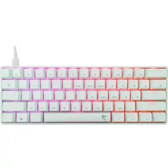   White Shark GK-004213V2-W/R-HU SHINOBI-2 vezetékes mechanikus gamer billentyűzet - fehér - HU /piros/
