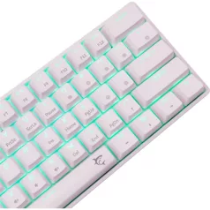   White Shark GK-004213V2-W/R-HU SHINOBI-2 vezetékes mechanikus gamer billentyűzet - fehér - HU /piros/