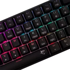   White Shark GK-004113B/R-HU SHINOBI-2 vezetékes mechanikus gamer billentyűzet - fekete - HU /piros/