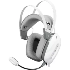   White Shark GH-2446W GOTTAN vezeték nélküli gamer fejhallgató mikrofonnal - fehér