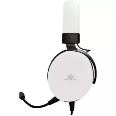   White Shark GH-2540W ELEPHANT vezetékes gamer fejhallgató mikrofonnal - fehér