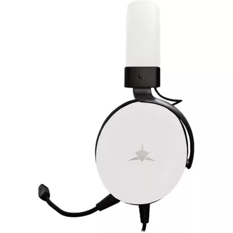 White Shark GH-2540W ELEPHANT vezetékes gamer fejhallgató mikrofonnal - fehér