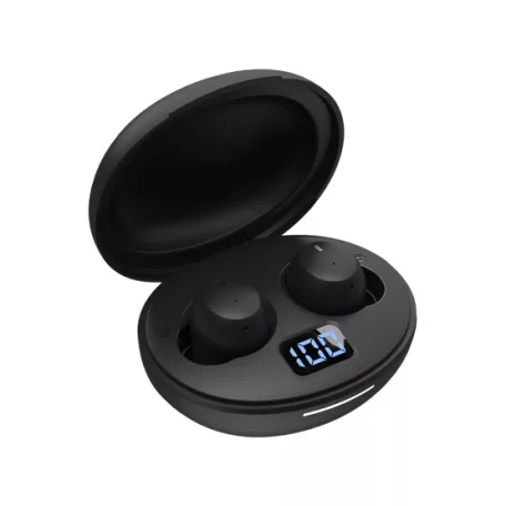 White Shark GEB-TWS02B VORTEX-B fekete bluetooth fülhallgató