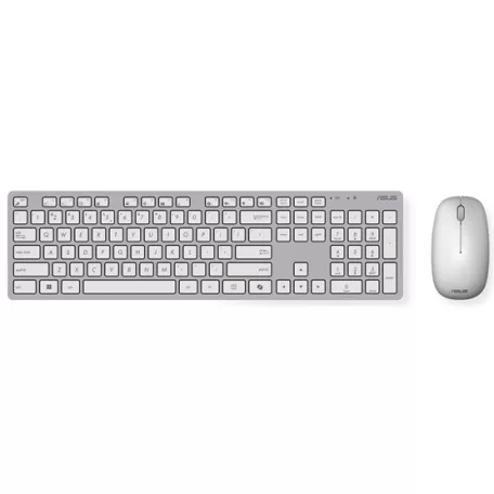 ASUS Desktop W5000 - Vezeték nélküli billentyűzet és egér - HU - Fehér