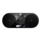 Baseus Digital LED Display 2-in-1 vezeték nélküli töltő 20W, fekete + 3A USB Type-A – USB Type-C,  1m kábel