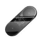 Baseus Digital LED Display 2-in-1 vezeték nélküli töltő 20W, fekete + 3A USB Type-A – USB Type-C,  1m kábel