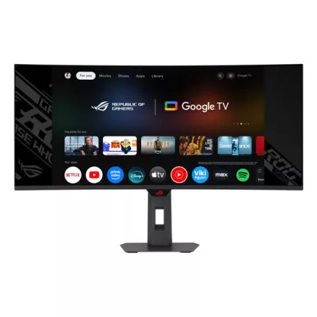 Asus 34" ROG Strix XG34WCDMTG FreeSync Premium Pro, G-Sync WQHD - ívelt - QD-OLED - 240 Hz