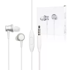   Xiaomi Mi In-Ear Headphones Basic mikrofonos fülhallgató, ezüst - ZBW4355TY