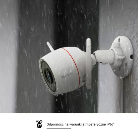 EZVIZ H3C Kültéri Wifi okosotthon kamera 2K 4MP