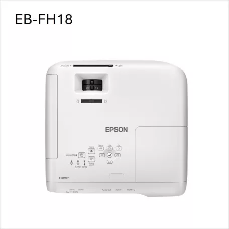 Epson EB-FH18 FHD lámpás projektor, Apple AirPlay 2, Wi-Fi,  4100 lumen