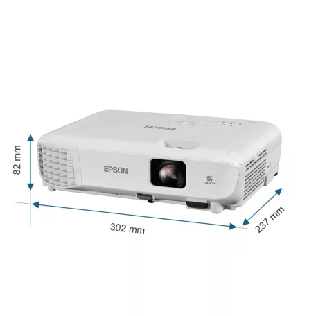 Epson EB-W53 WXGA lámpás projektor, 2xHDMI, 4000 lumen