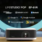 Epson Lifestudio Pop EF-61R hordozható smart projektor, Google TV, FHD