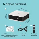 Epson Lifestudio Pop EF-61W hordozható smart projektor, Google TV, FHD