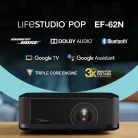 Epson LIFESTUDIO EF-62N hordozható smart projektor, Google TV,  4K Pro UHD