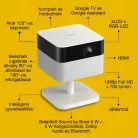 Epson Lifestudio Flex EF-71 hordozható smart projektor, állvánnyal, Google TV