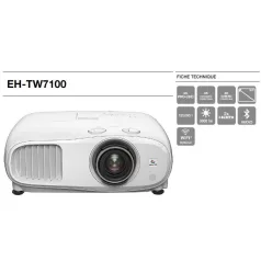  Epson EH-TW7100 házimozi projektor, 4K PRO-UHD, 16:9, ISF kalibráció