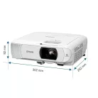 Epson EH-TW840 házimozi projektor, FHD, 2xHDMI, 4000 lumen