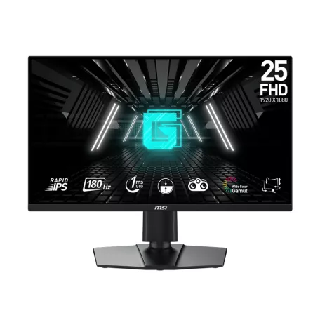 MSI G255PF E2 - 24.5" FHD IPS 180Hz monitor, fekete
