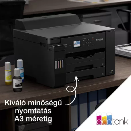 Epson EcoTank L11160 színes tintasugaras A3+, duplex, LAN, WIFI