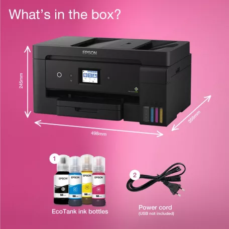 Epson L14150 színes A3+ tintasugaras 4in1 MFP, duplex, ADF, Ethernet, WIFI