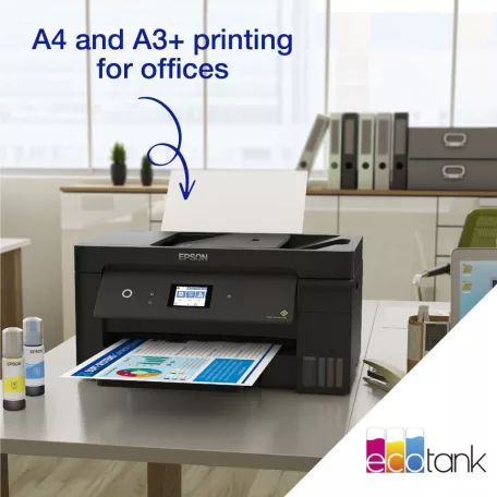 Epson L14150 színes A3+ tintasugaras 4in1 MFP, duplex, ADF, Ethernet, WIFI