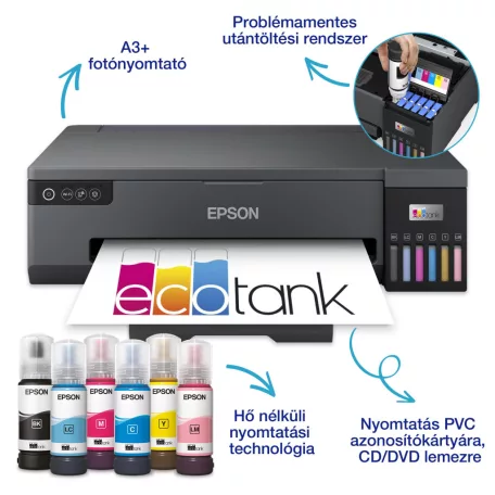 Epson EcoTank L18050 színes tintasugaras A3+ fotó, WIFI